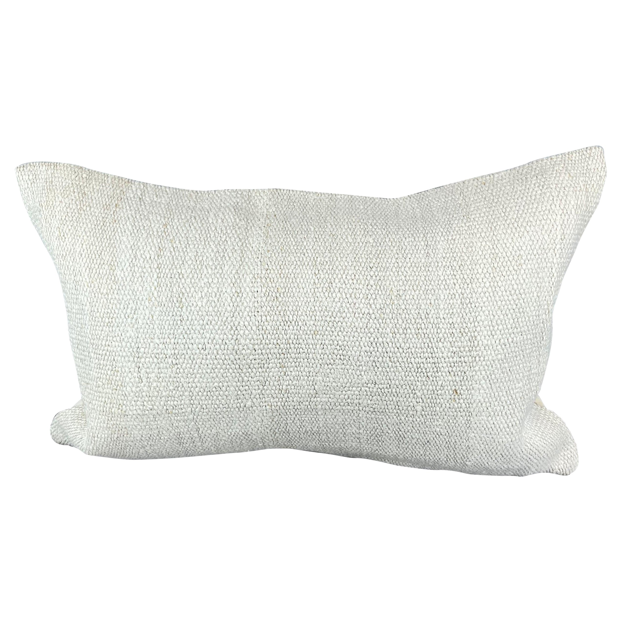 16 x 24 Cuscino in Canapa Cuscino Turco Nature Bianco Cuscino Copricuscino #6083