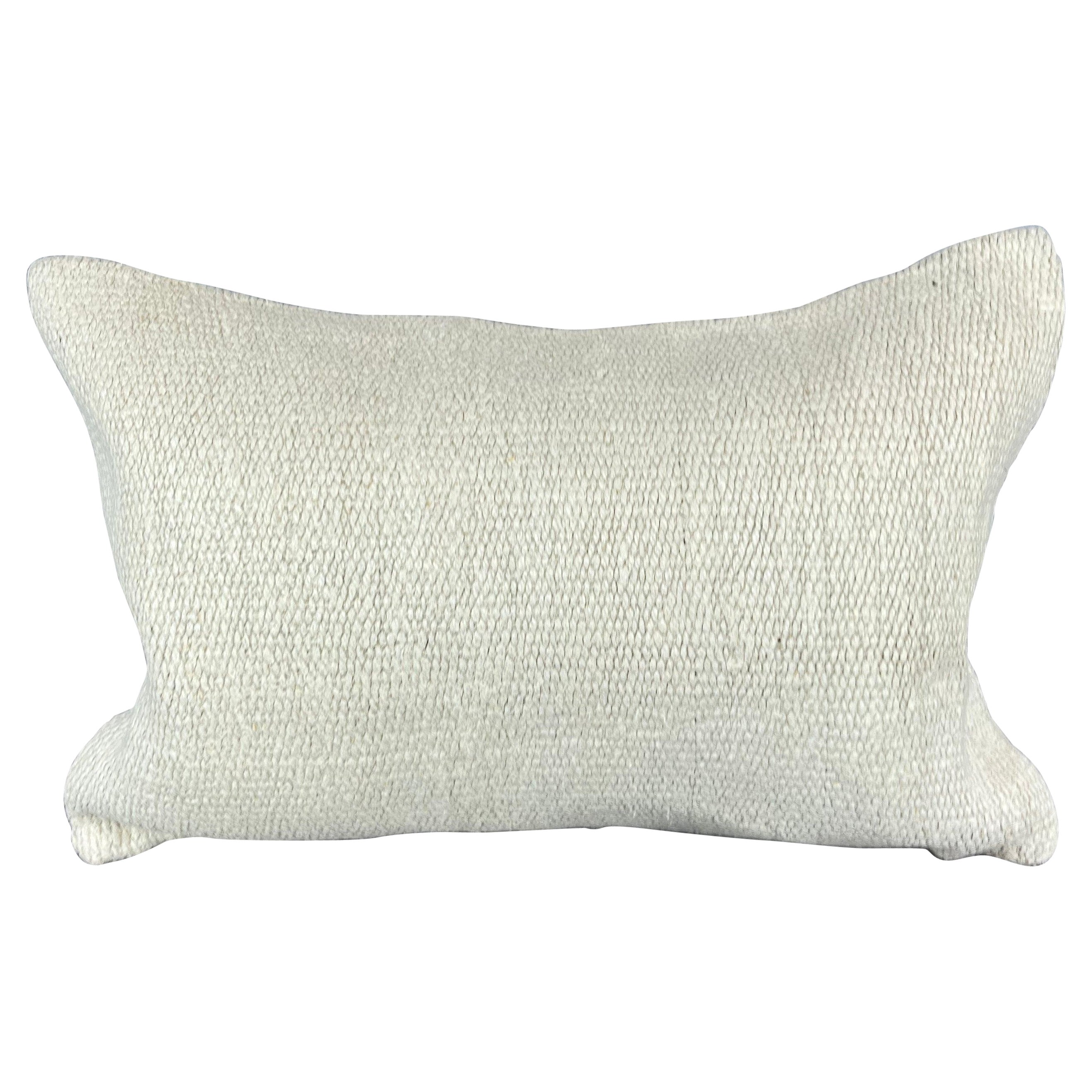 16 x 24 Cáñamo Almohada Cojín Turco Blanco Natural Almohada Funda Cojín #6088