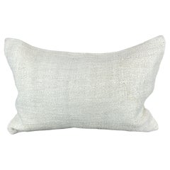 16 x 24 Cojín de cáñamo Cojín turco Cojín blanco natural Funda de cojín #6091