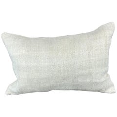 16 x 24 Zoll Kissen Türkisches Kissen mit Kissen im Kissenschliff, natürliches Weiß, Kissenbezug #6092