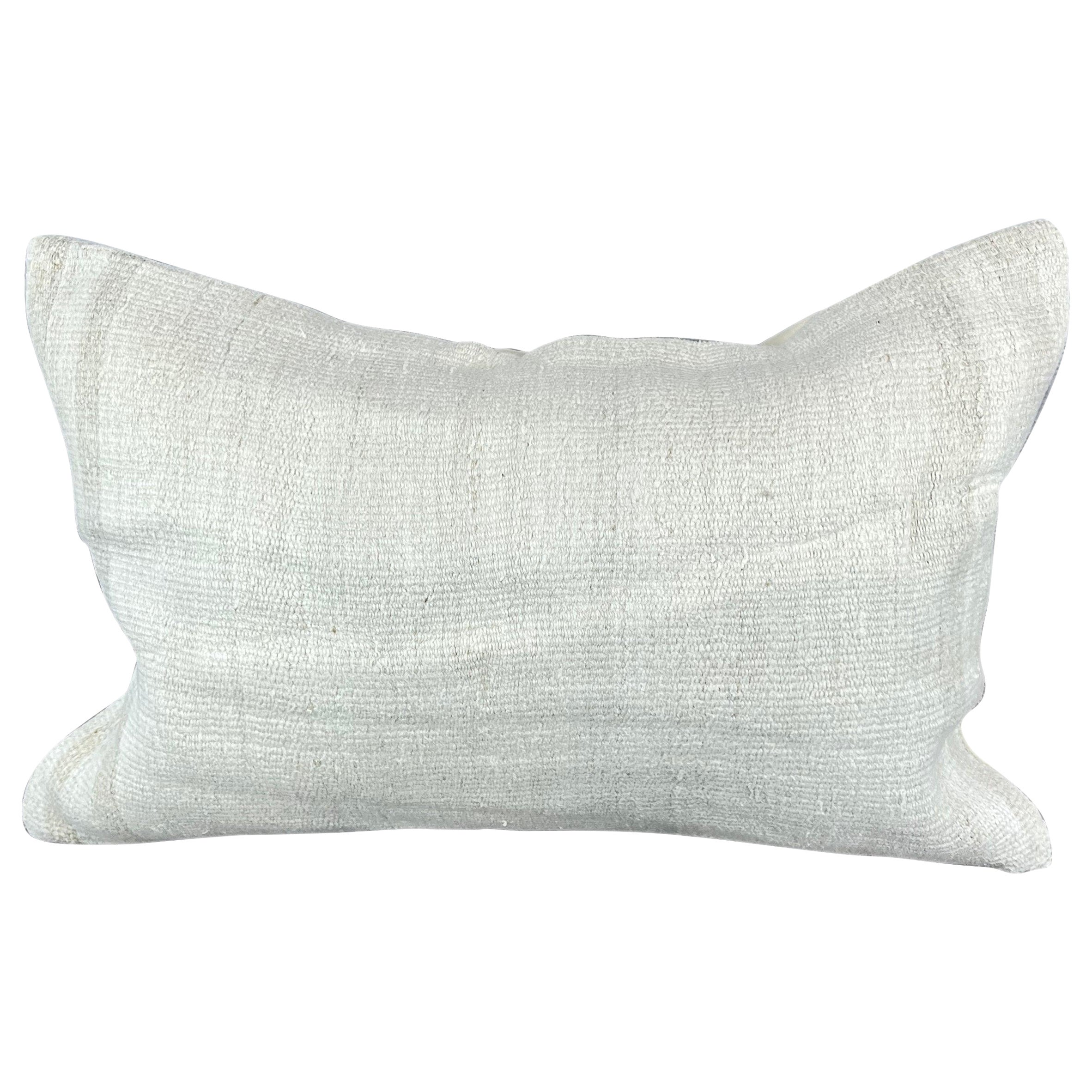 16 x 24 Hemp Kissen Türkisches Kissen mit natürlichem weißem Kissen-Kissenbezug #6096 im Angebot