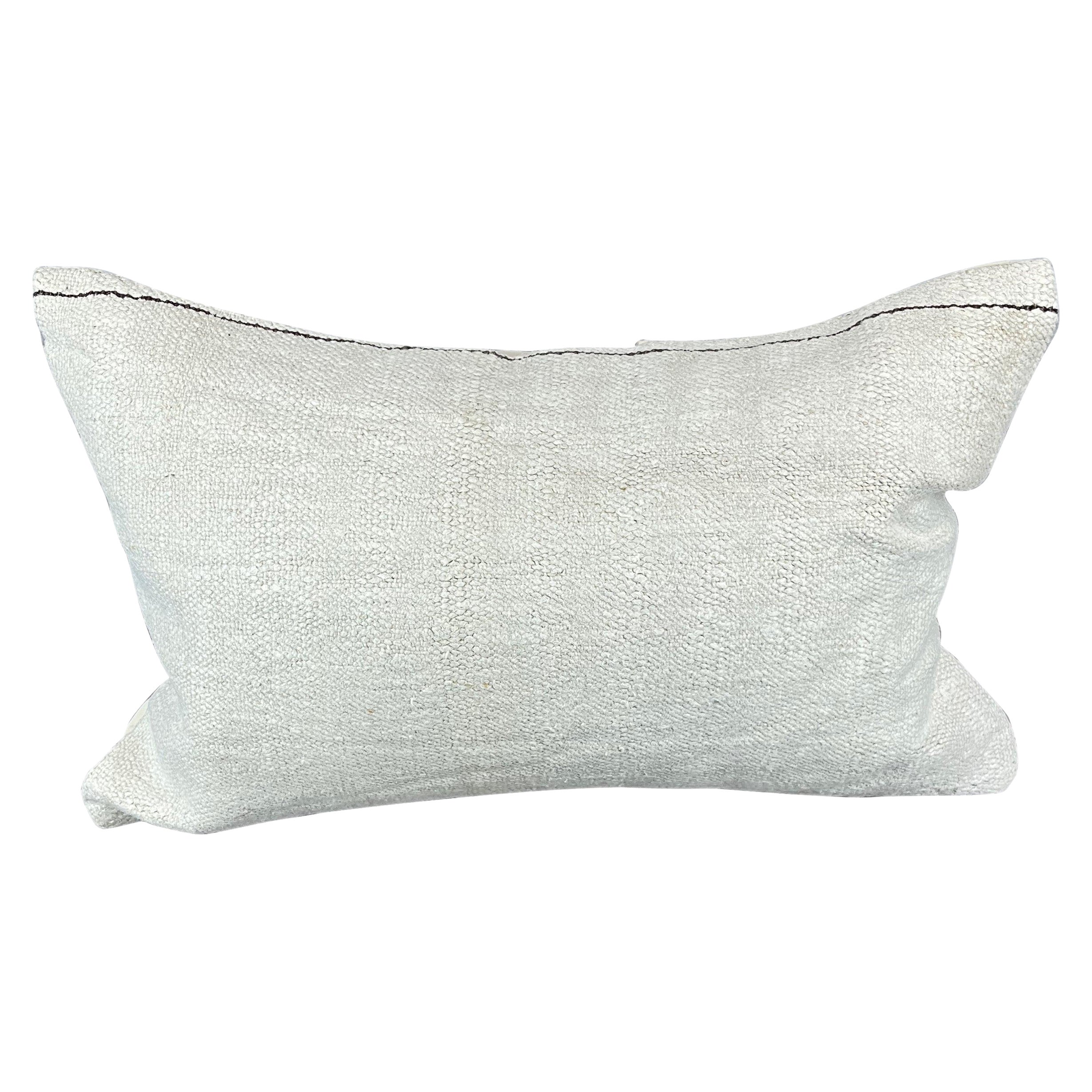 16 x 24 Zoll Kissen mit türkischem Kissen im Kissenschliff und natürlichem weißem Kissenbezug #6095 im Angebot