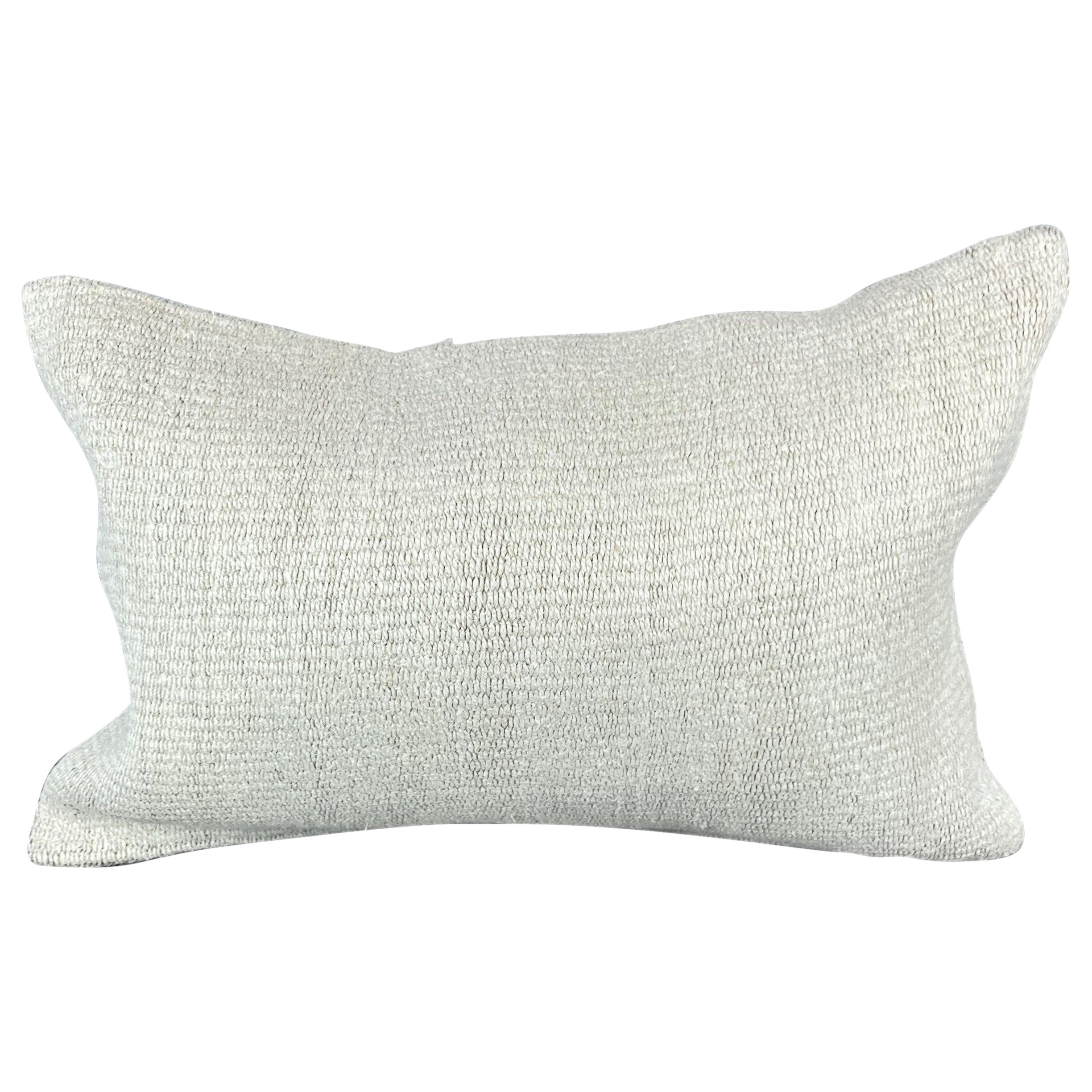 16 x 24 Hemp Kissen Türkisches Kissen mit natürlichem weißem Kissen-Kissenbezug #6069 im Angebot