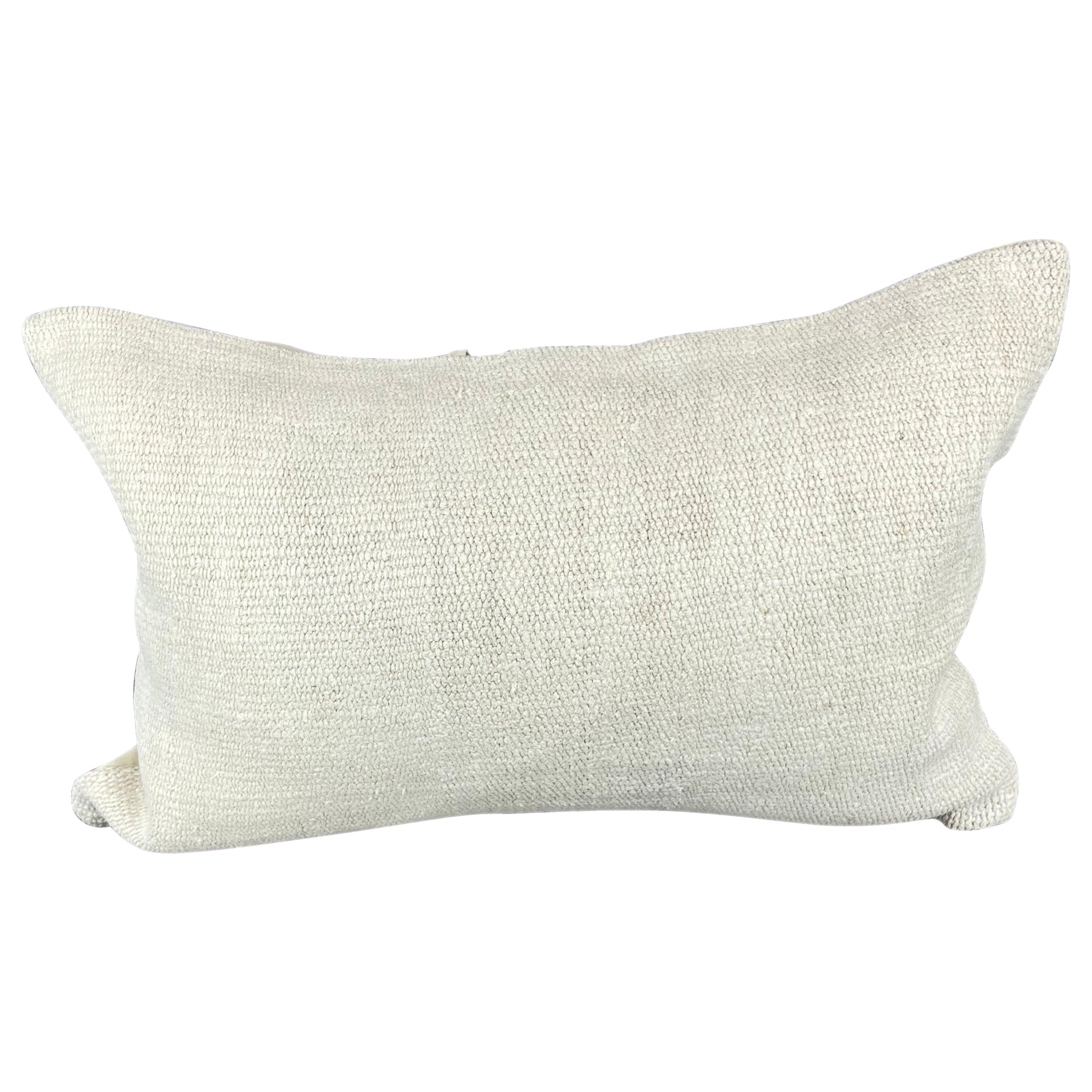 16 x 24 Zoll Kissen mit türkischem Kissen im Kissenschliff und natürlichem weißem Kissenbezug #6199 im Angebot