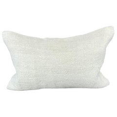 16 x 24 Zoll Kissen Türkisches Kissen mit Kissen im Kissenschliff, natürliches Weiß, Kissenbezug #6167
