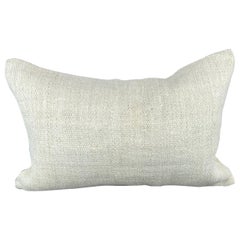 16 x 24 Hemp Pillow Turkish Cushion Natural White Pillow Cushion Cover #6136