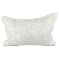 16 x 24 Hemp Pillow Turkish Cushion Natural White Pillow Cushion Cover #6173