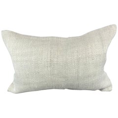 16 x 24 Cojín de cáñamo Cojín turco Cojín blanco natural Funda de cojín #6134