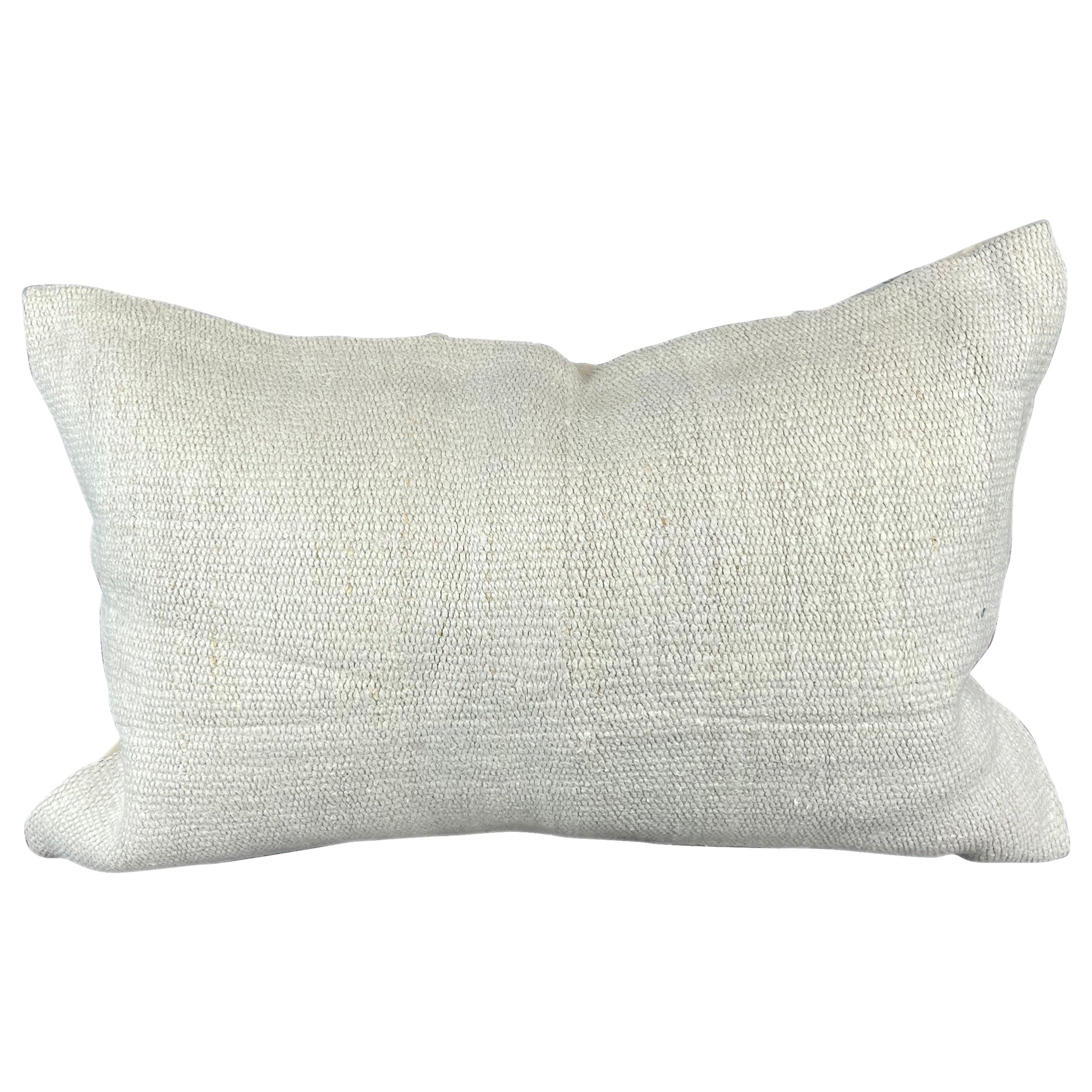 16 x 24 Zoll Kissen mit türkischem Kissen im Kissenschliff und natürlichem weißem Kissenbezug #6118 im Angebot