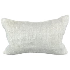 16 x 24 Hemp Pillow Turkish Cushion Natural White Pillow Cushion Cover #6117