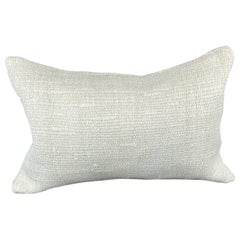 16 x 24 Hemp Pillow Turkish Cushion Natural White Pillow Cushion Cover #6098