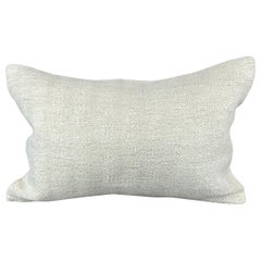 16 x 24 Cojín de cáñamo Cojín turco Cojín blanco natural Funda de cojín #6142