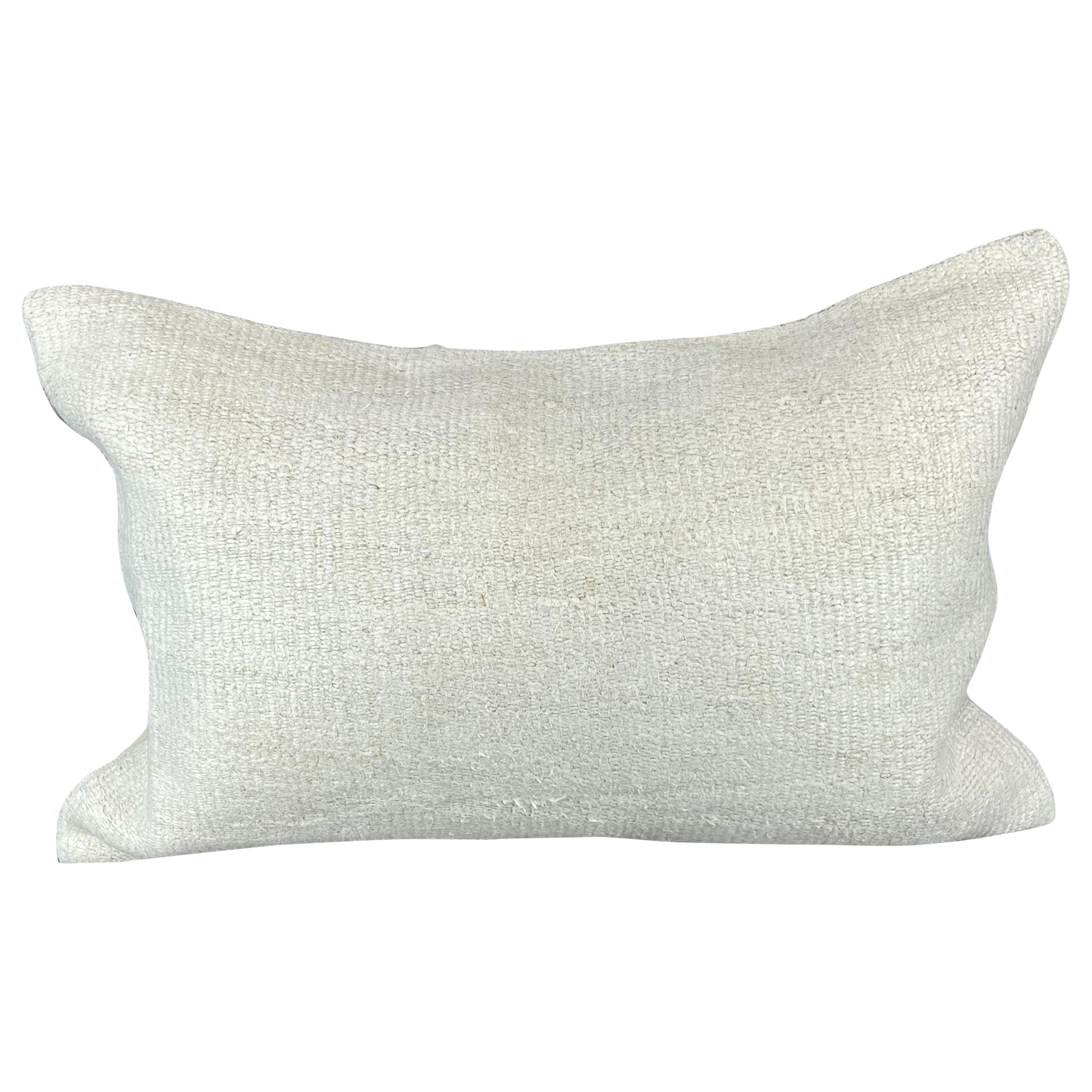 16 x 24 Cuscino in Canapa Cuscino Turco Nature Bianco Cuscino Copricuscino #6147