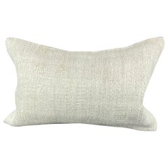 16 x 24 Hemp Pillow Turkish Cushion Natural White Pillow Cushion Cover #6164