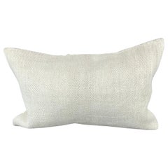 16 x 24 Cojín de cáñamo Cojín turco Cojín blanco natural Funda de cojín #6149