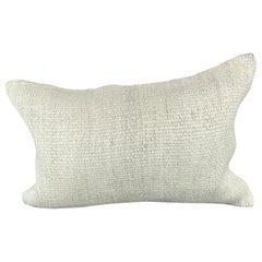 16 x 24 Cáñamo Cojín Turco Cojín Blanco Natural Funda de Cojín #6145