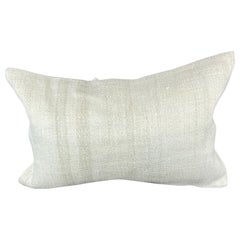 16 x 24 Hemp Pillow Turkish Cushion Natural White Pillow Cushion Cover #6191