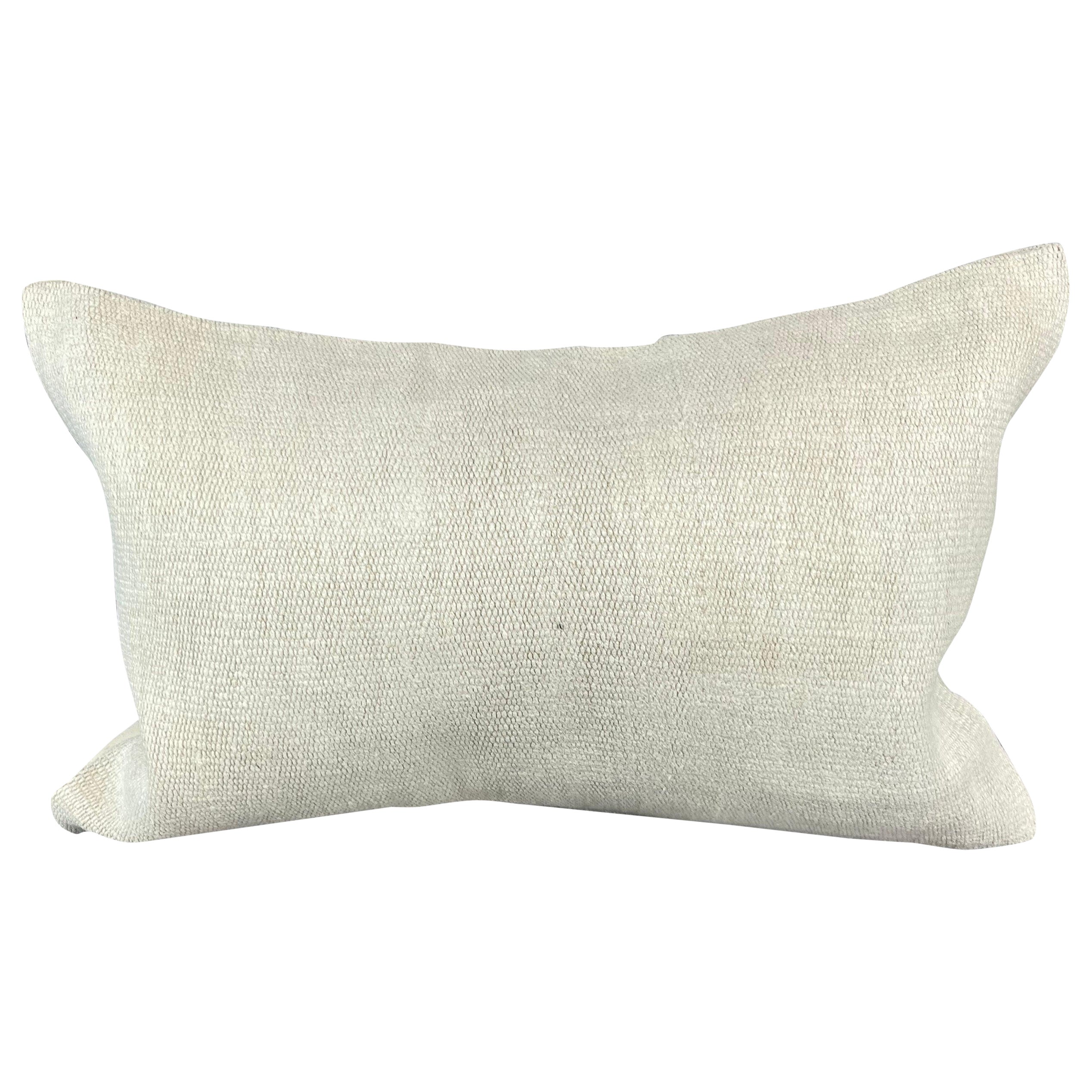 16 x 24 Hemp Kissen Türkisches Kissen mit natürlichem weißem Kissenbezug #6144 im Angebot