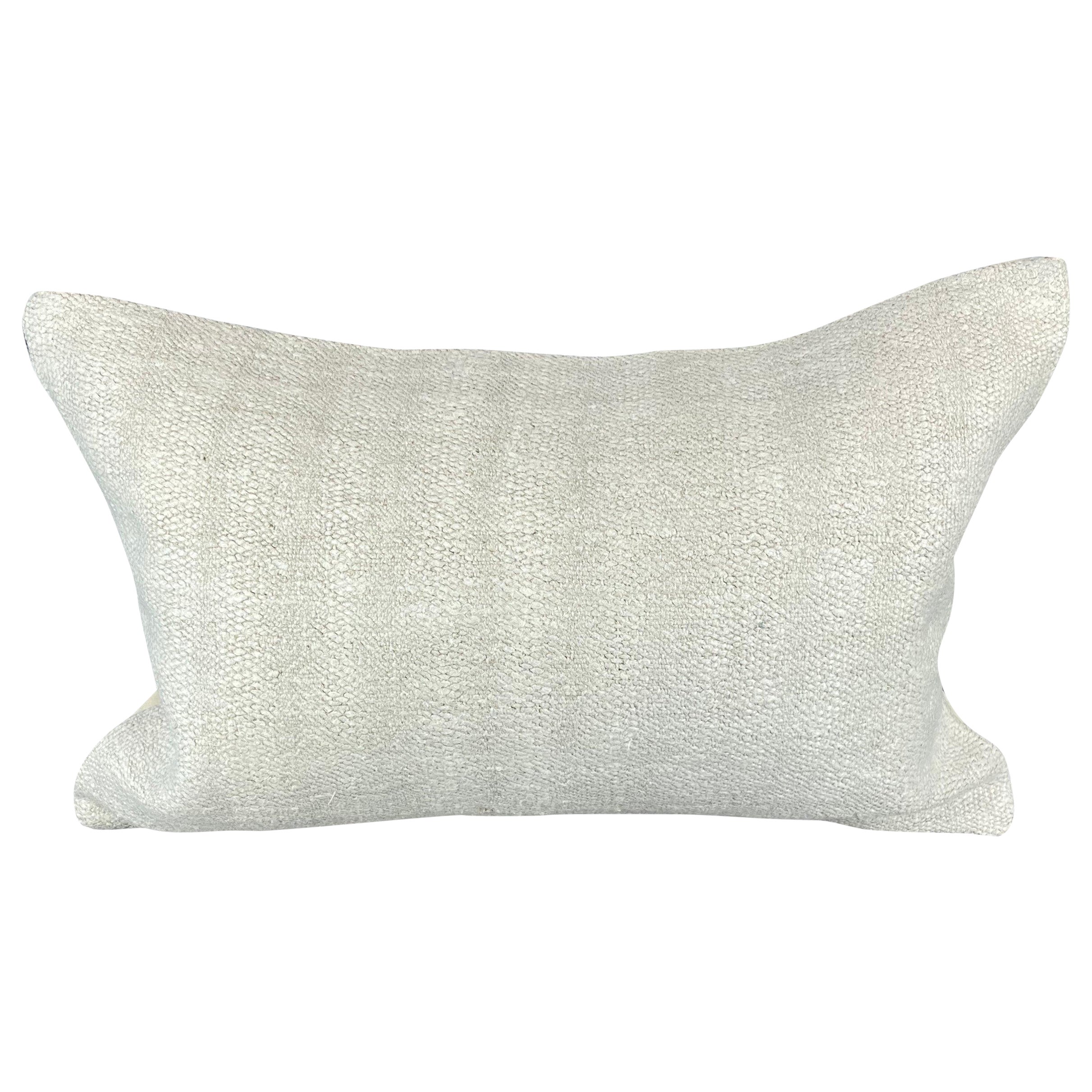 16 x 24 Cuscino in Canapa Cuscino Turco Nature Bianco Cuscino Copricuscino #6169