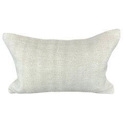 16 x 24 Cojín de cáñamo Cojín turco Cojín blanco natural Funda de cojín #6169