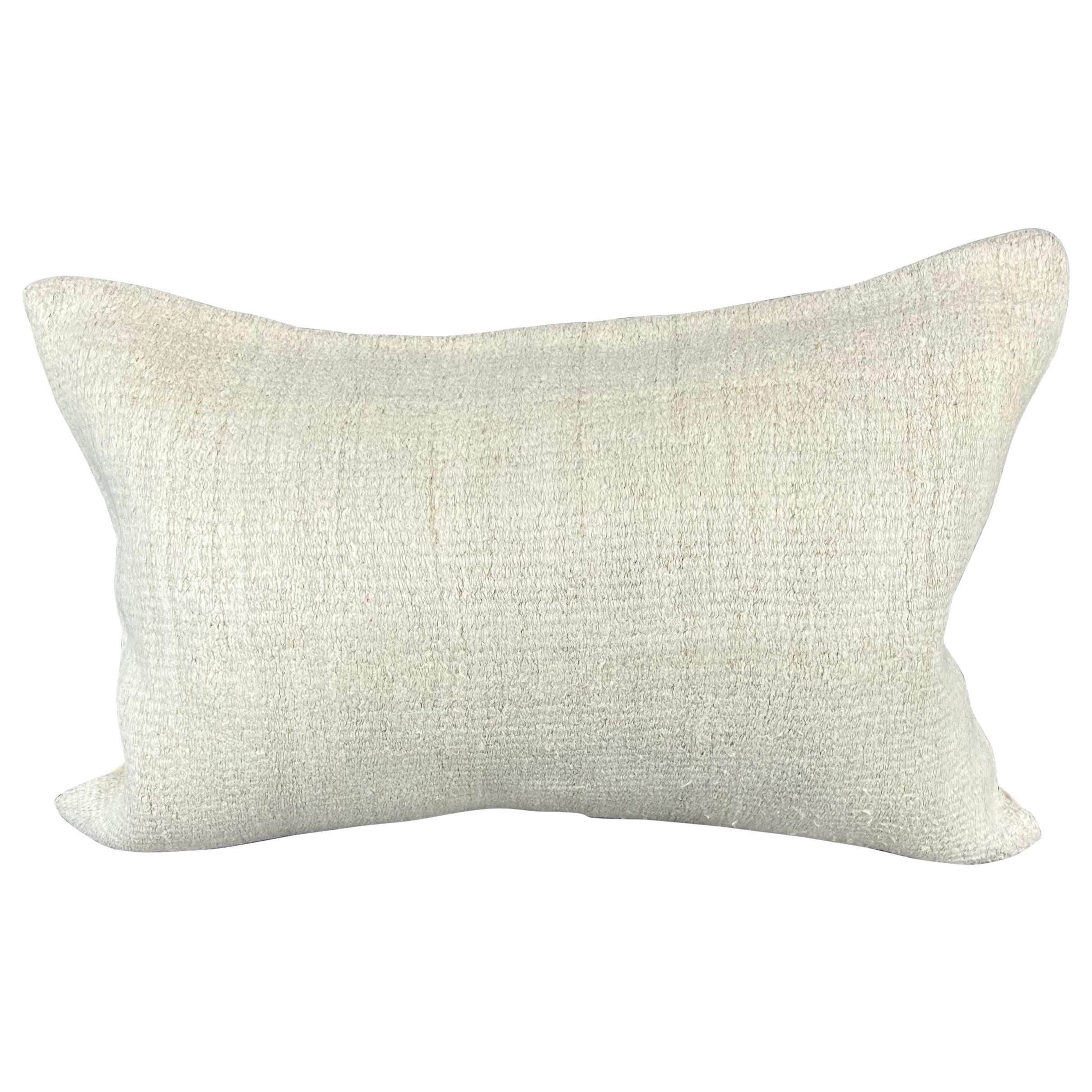 16 x 24 Cuscino in Canapa Cuscino Turco Nature Bianco Cuscino Copri Cuscino #6161