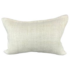 16 x 24 Hemp Pillow Turkish Cushion Natural White Pillow Cushion Cover #6161