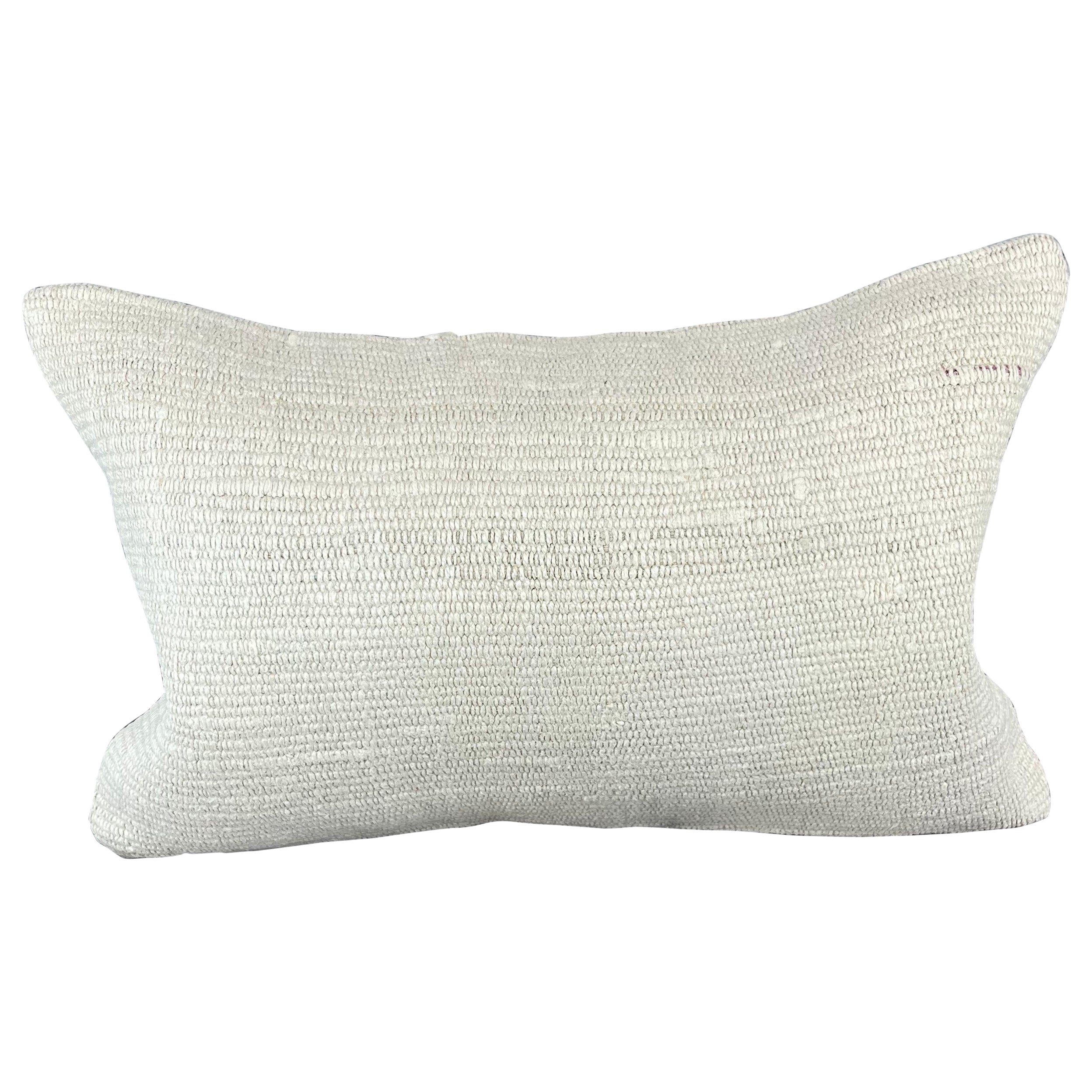 16 x 24 Zoll Kissen Türkisches Kissen, Kissen mit natürlichem weißem Kissen-Kissenbezug #6153 im Angebot
