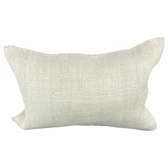 16 x 24 Cáñamo Almohada Cojín Turco Blanco Natural Almohada Funda Cojín #6203