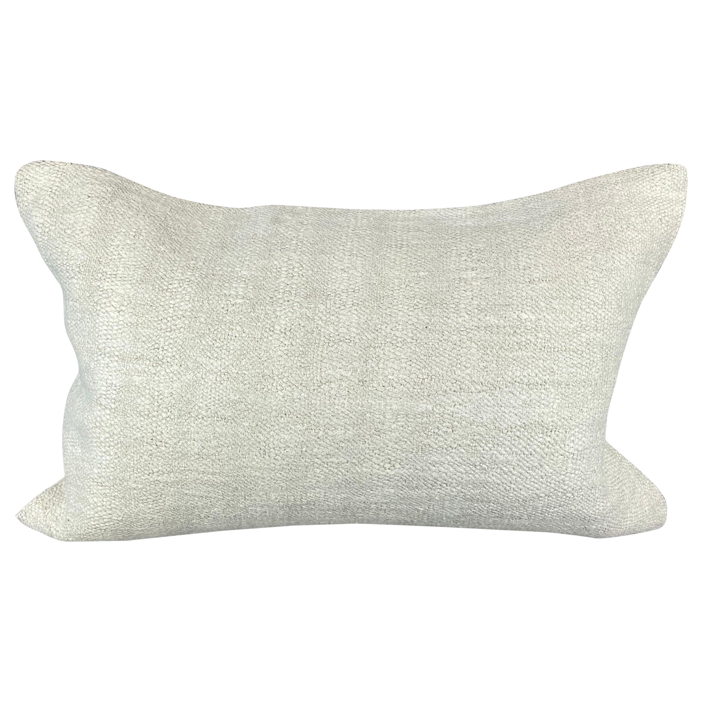 16 x 24 Cuscino in Canapa Cuscino Turco Nature Bianco Cuscino Copricuscino #6204