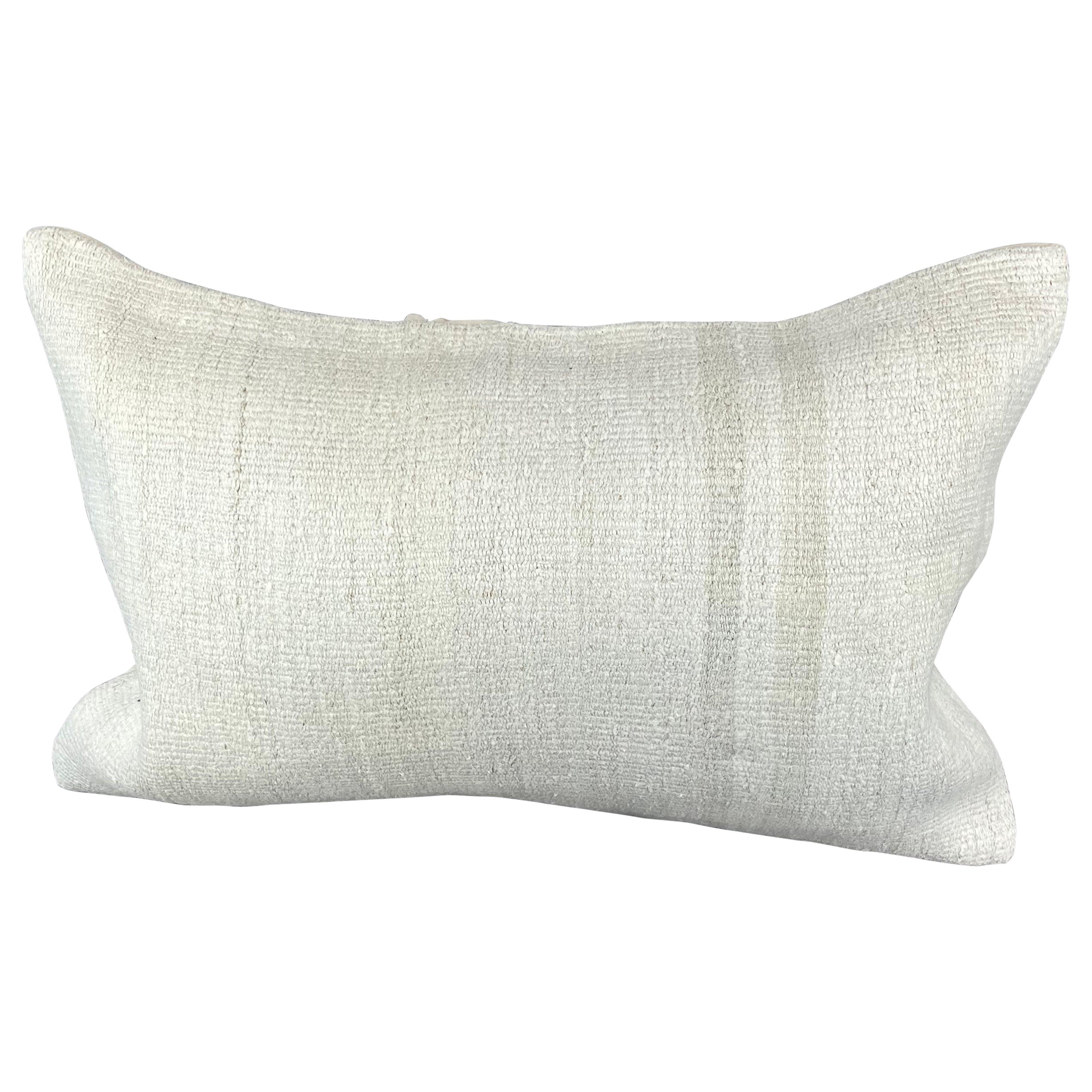 16 x 24 Cuscino in Canapa Cuscino Turco Nature Bianco Cuscino Copricuscino #6170