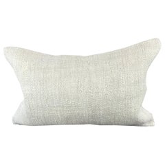 16 x 24 Cojín de cáñamo Cojín turco Cojín blanco natural Funda de cojín #6181