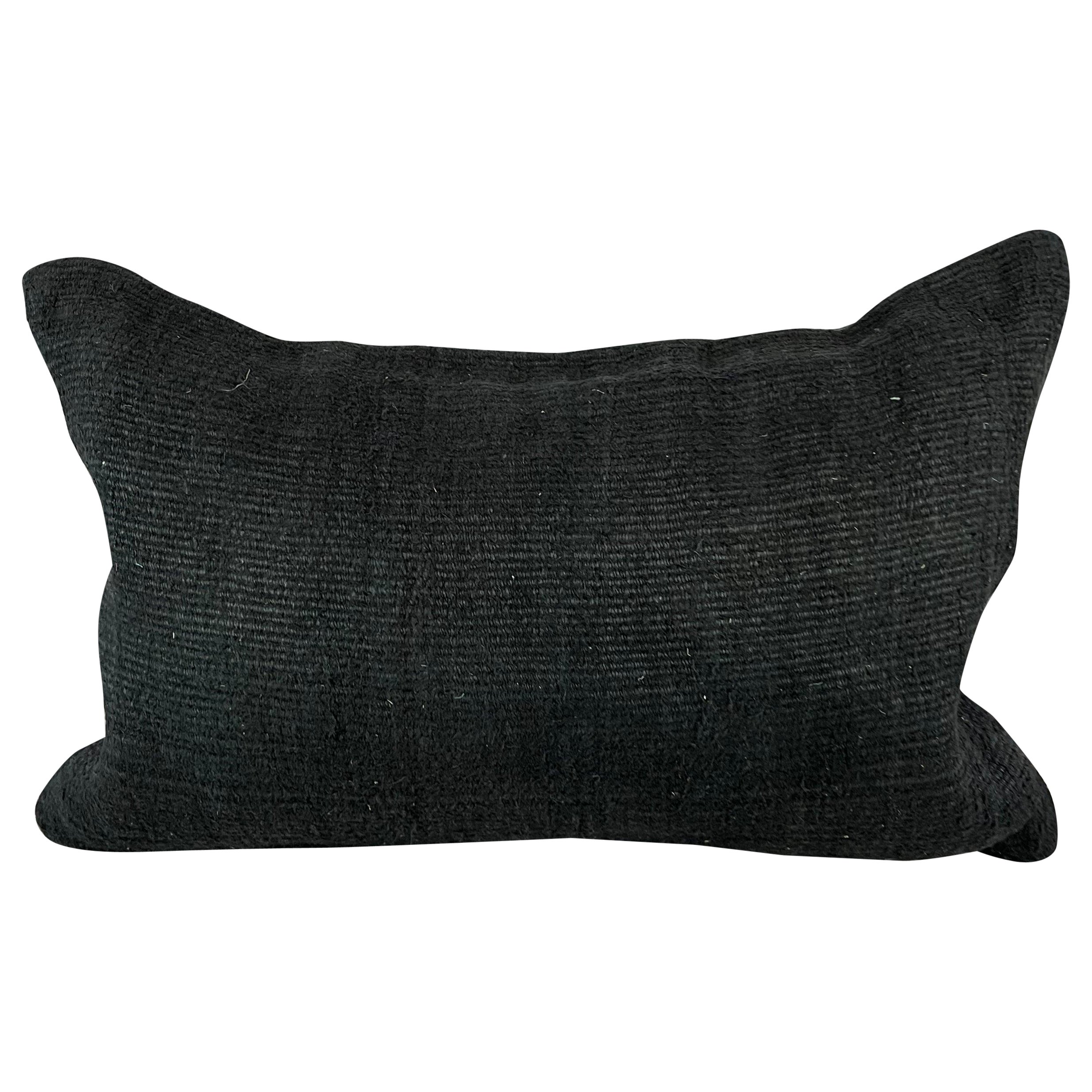 16 x 24 Cáñamo Almohada Cojín Turco Natural Negro Almohada Funda Cojín #6053