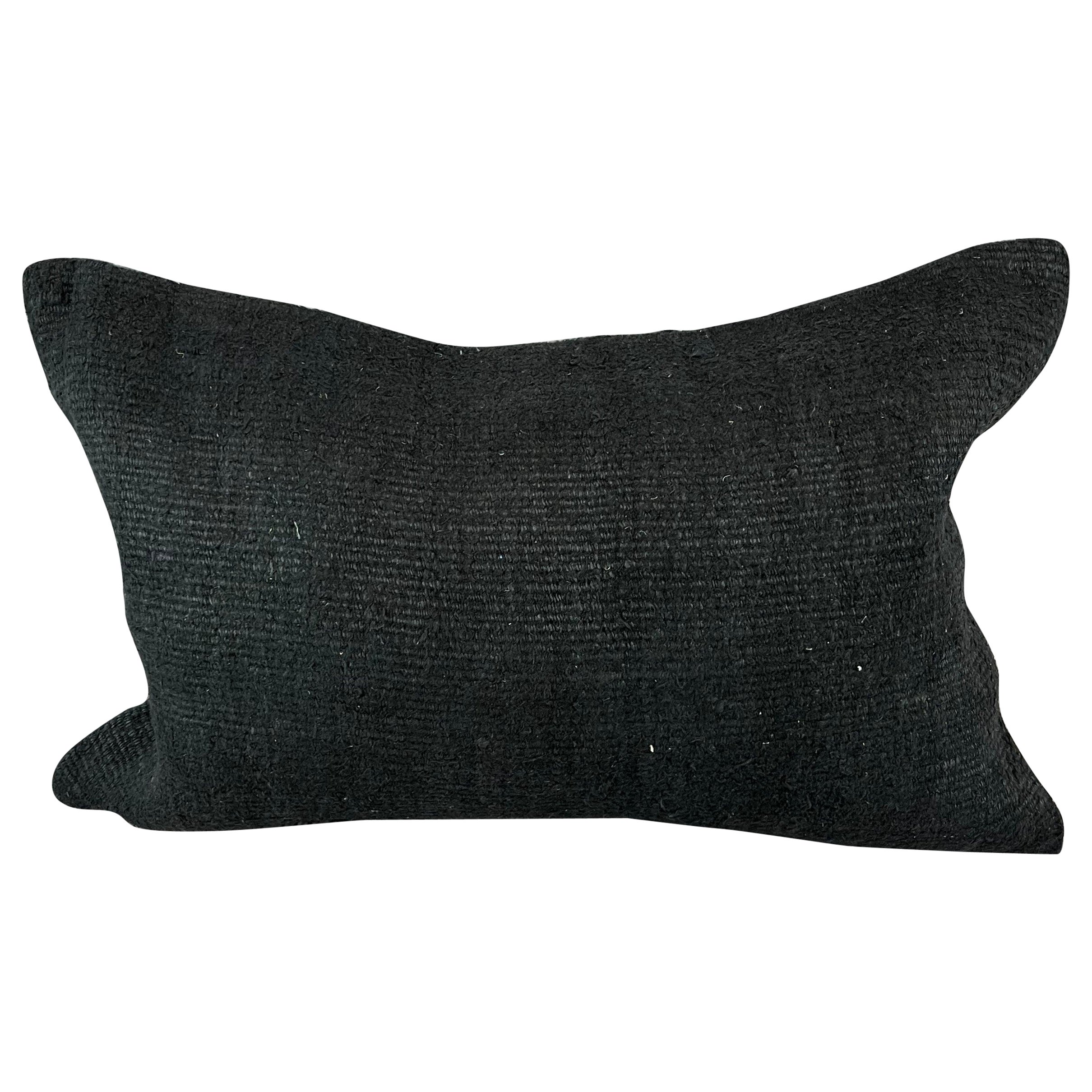 16 x 24 Cojín de Cáñamo Cojín Turco Natural Negro Funda de Cojín #6060
