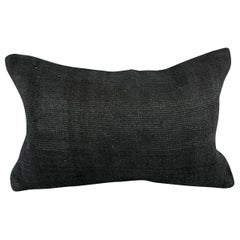 16 x 24 Cojín de Cáñamo Cojín Turco Natural Negro Funda de Cojín #6052