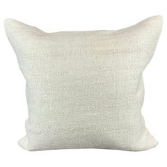 20 x 20 Hemp Türkisches Kissen, natürliches grauweißes Kissen, Kissenbezug #6607