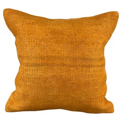 20 x 20 Cojín de cáñamo Cojín turco Cojín naranja natural Funda de cojín #6292