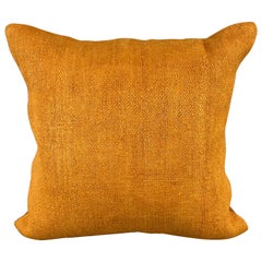 20 x 20 Cojín de cáñamo Cojín turco Cojín naranja natural Funda de cojín #6294