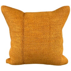 20 x 20 Cojín de Cáñamo Cojín Turco Cojín Natural Naranja Funda de Cojín #6283