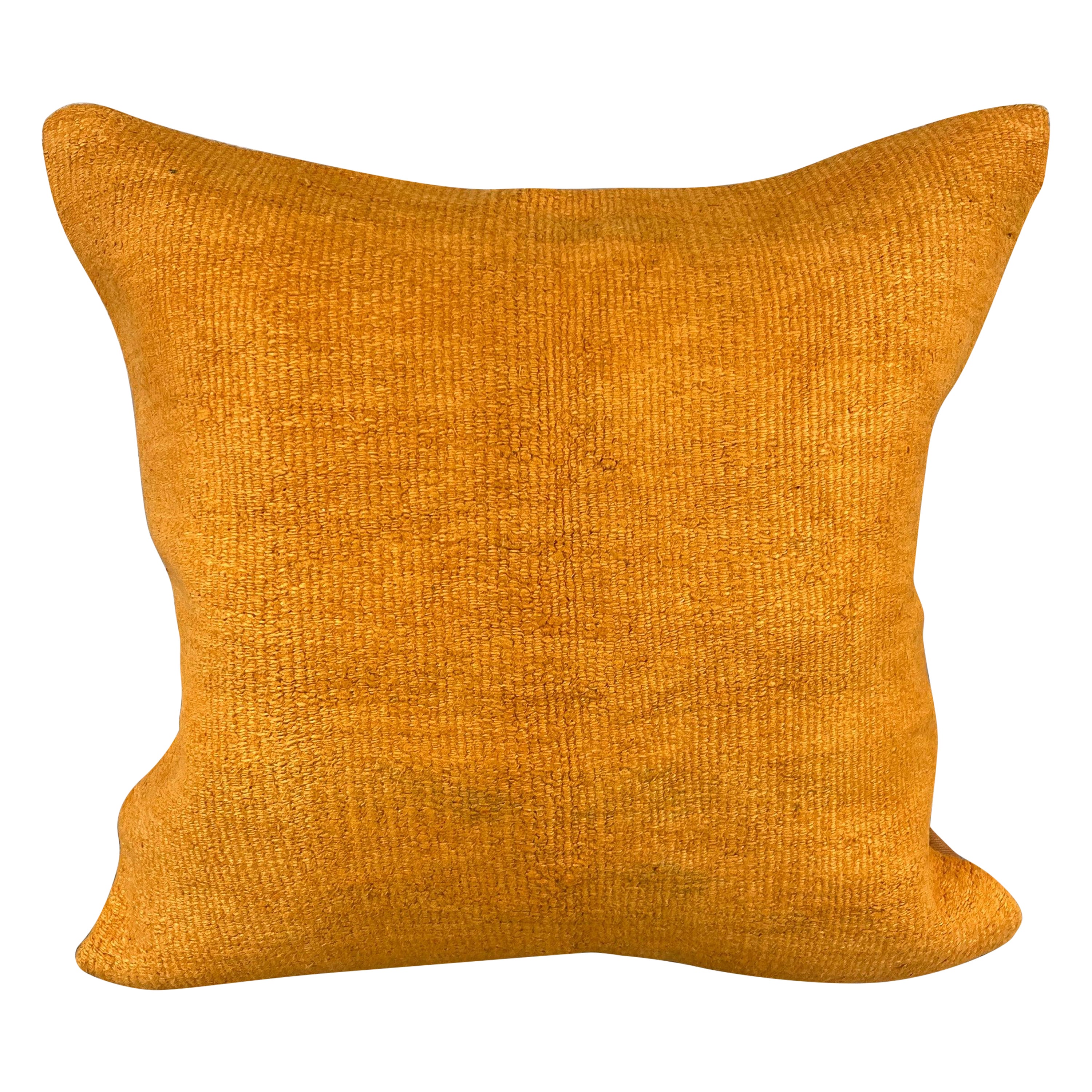 20 x 20 Cojín de cáñamo Cojín turco Cojín naranja natural Funda de cojín #6281 en venta