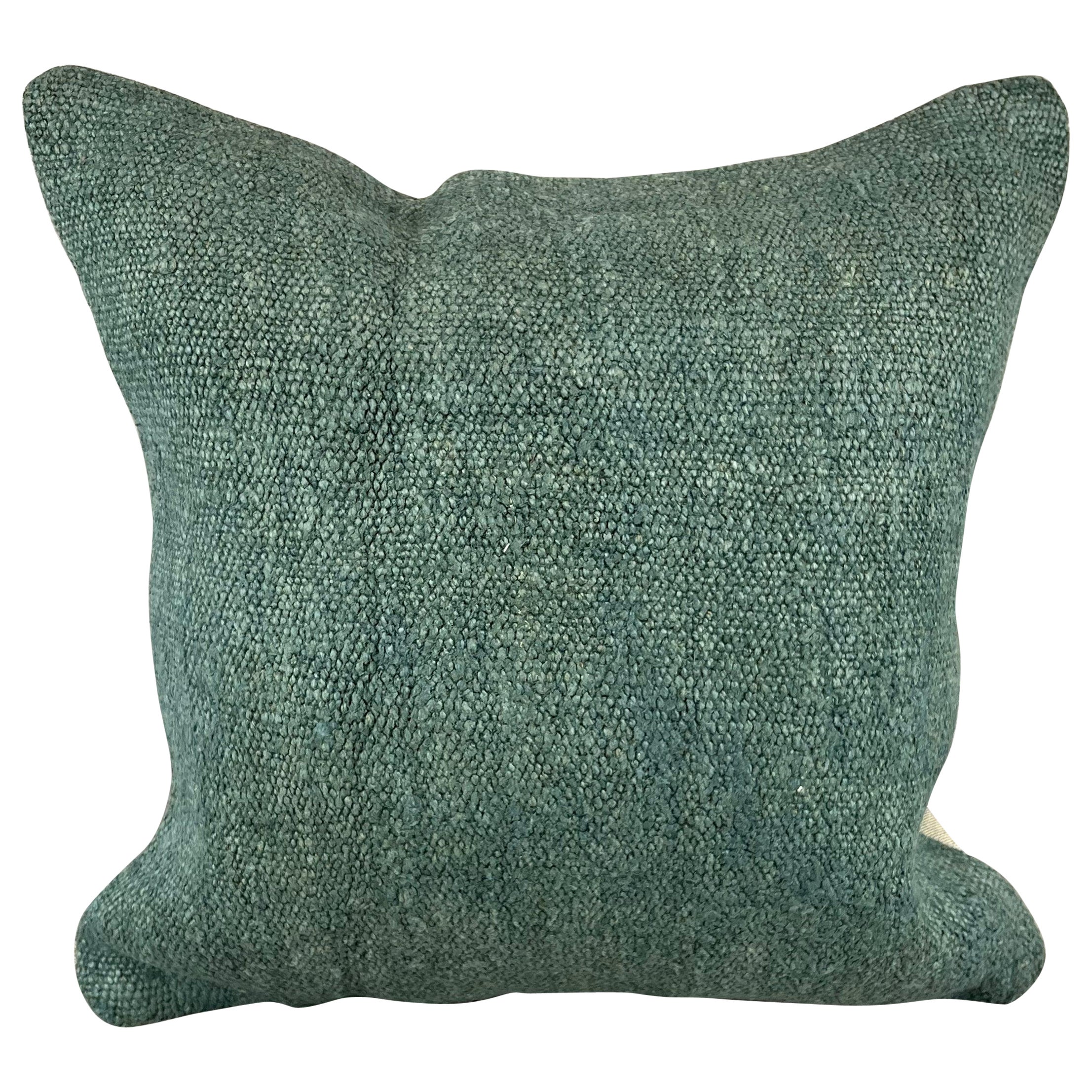 20 x 20 Hemp Kissen Türkisches Kissen Natürliches Grünes Kissen Cushion Cover #6365