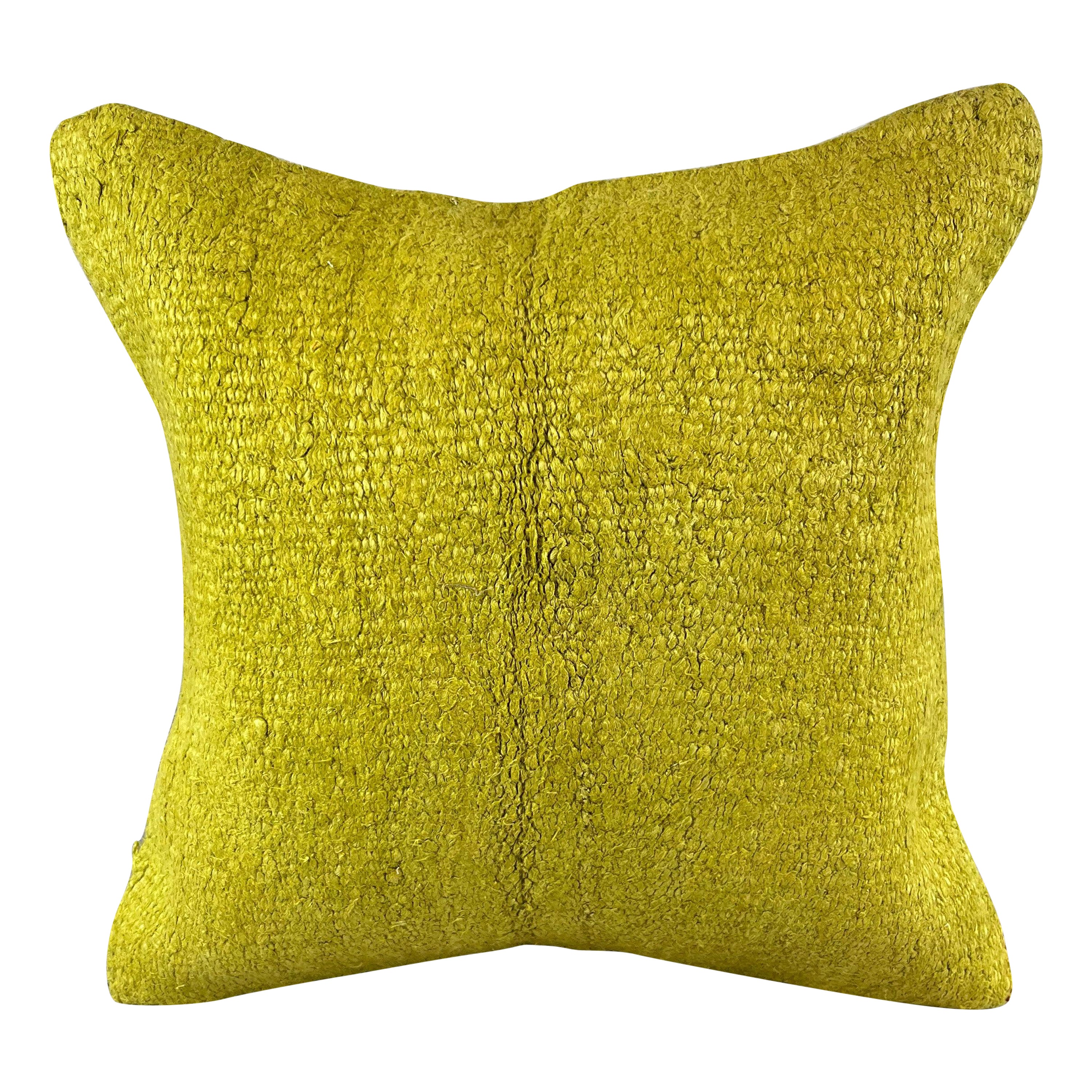 20 x 20 Hemp Kissen Türkisches Kissen Natürliches Grünes Kissen Cushion Cover #6312