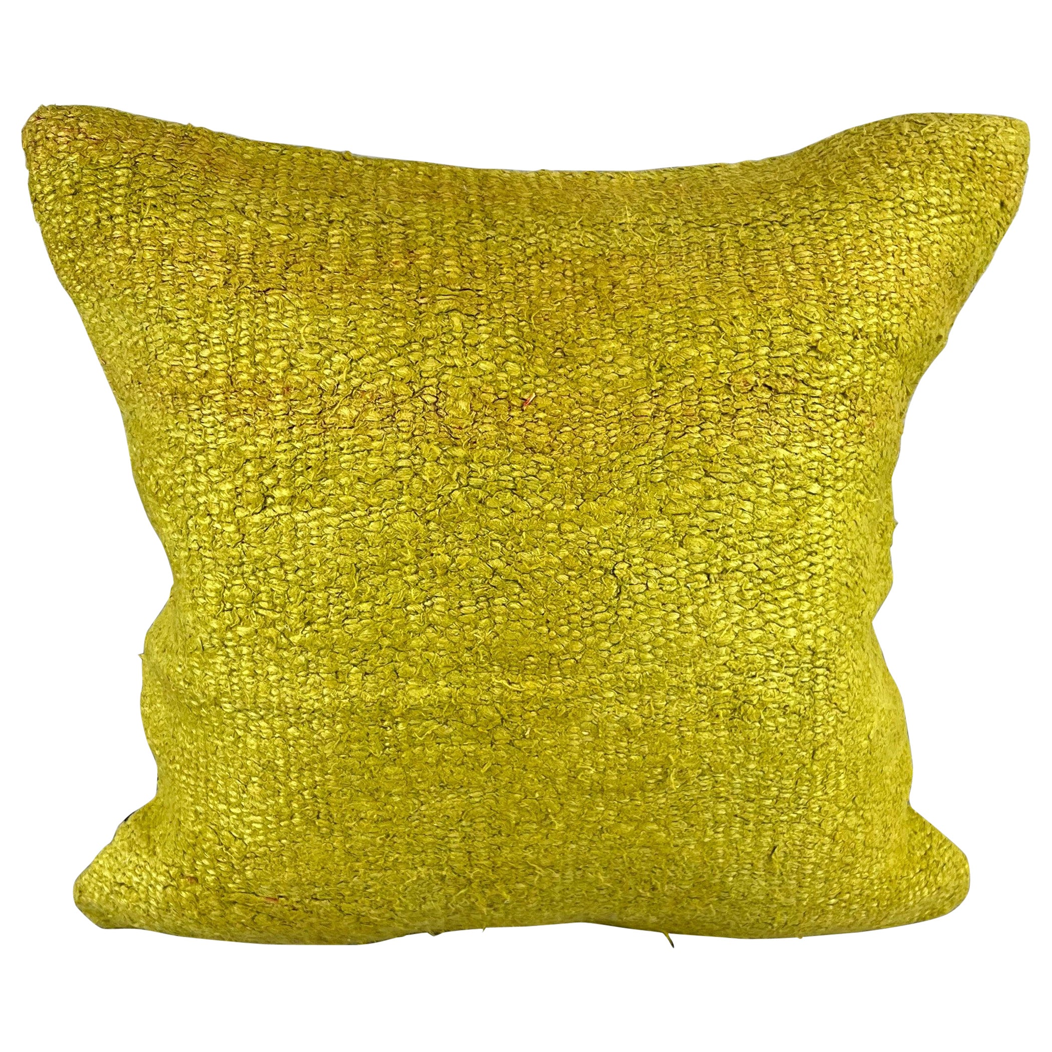 20 x 20 Hemp Kissen Türkisches Kissen Natürliches Grünes Kissen Cushion Cover #6302
