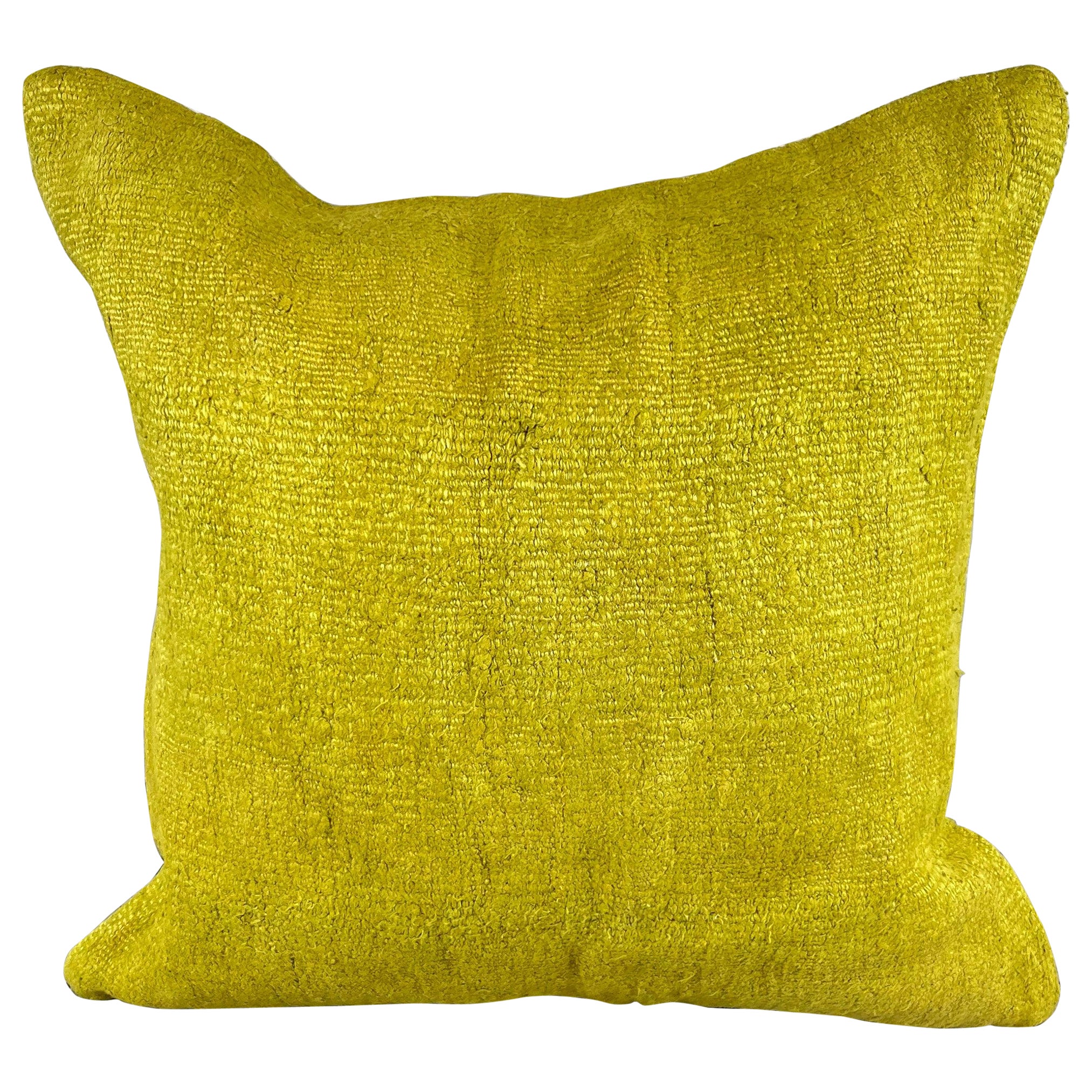20 x 20 Hemp Kissen Türkisches Kissen Natürliches Grünes Kissen Cushion Cover #6304