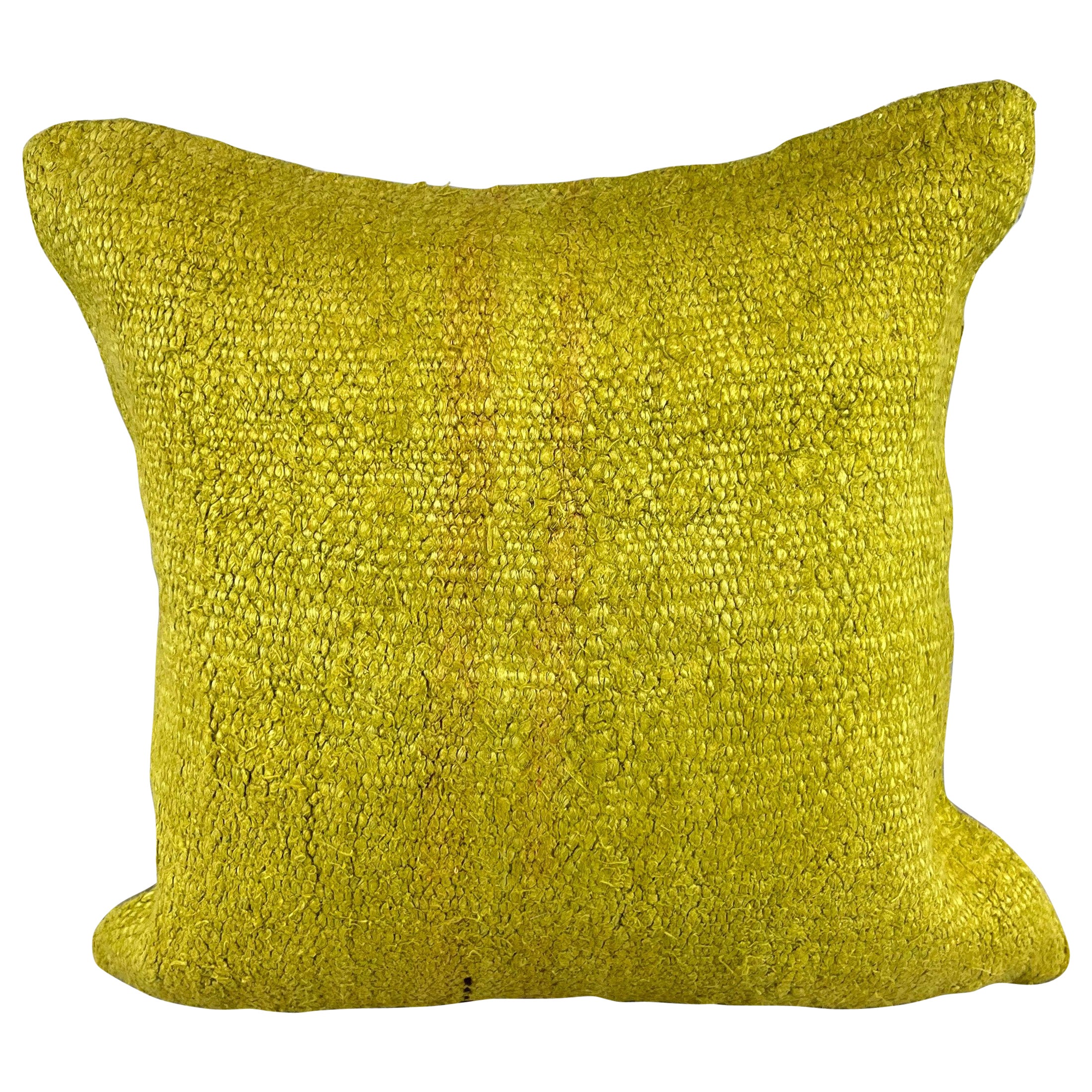 20 x 20 Hemp Kissen Türkisches Kissen Natürliches Grünes Kissen Cushion Cover #6309