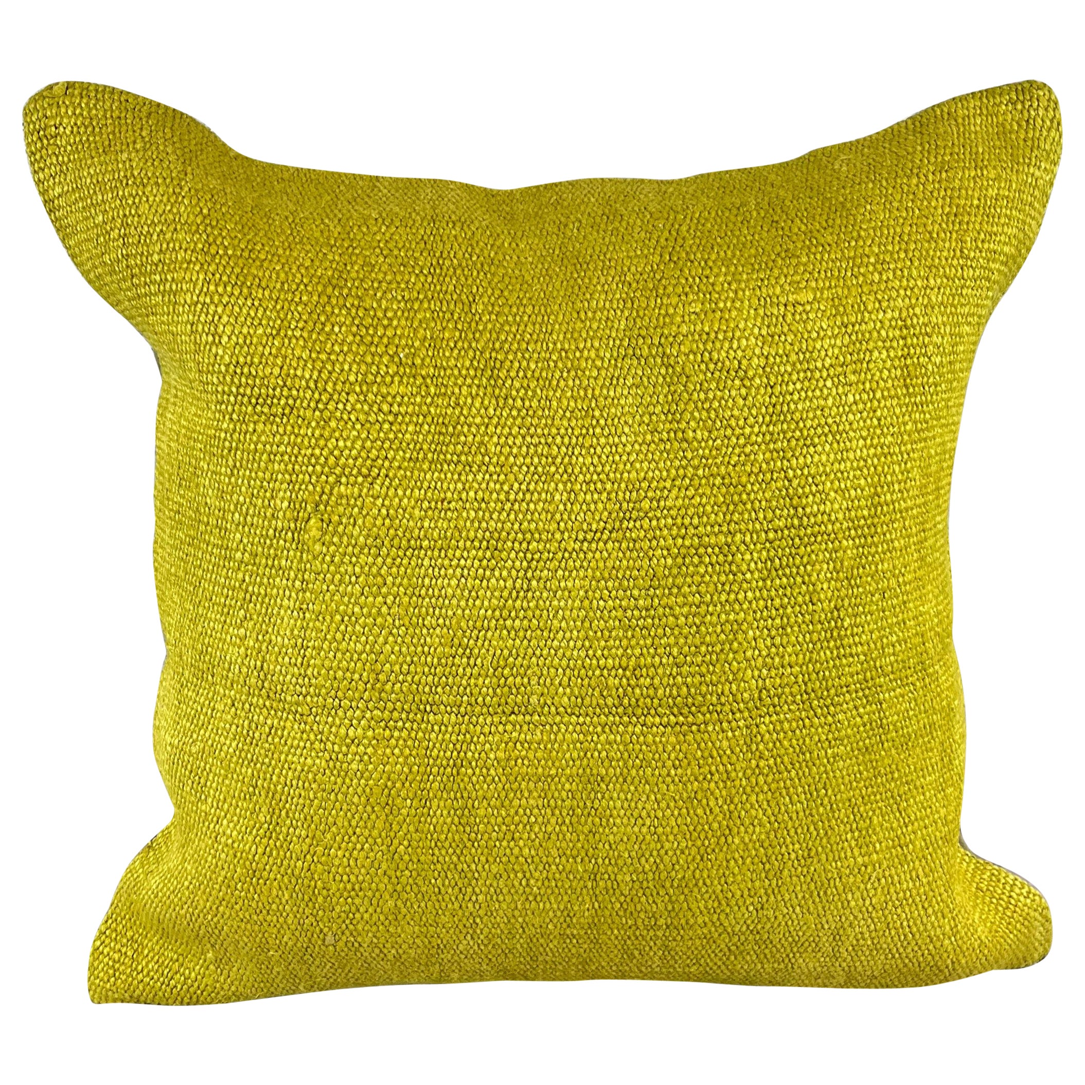 20 x 20 Hemp Kissen Türkisches Kissen Natürliches Grünes Kissen Cushion Cover #6321