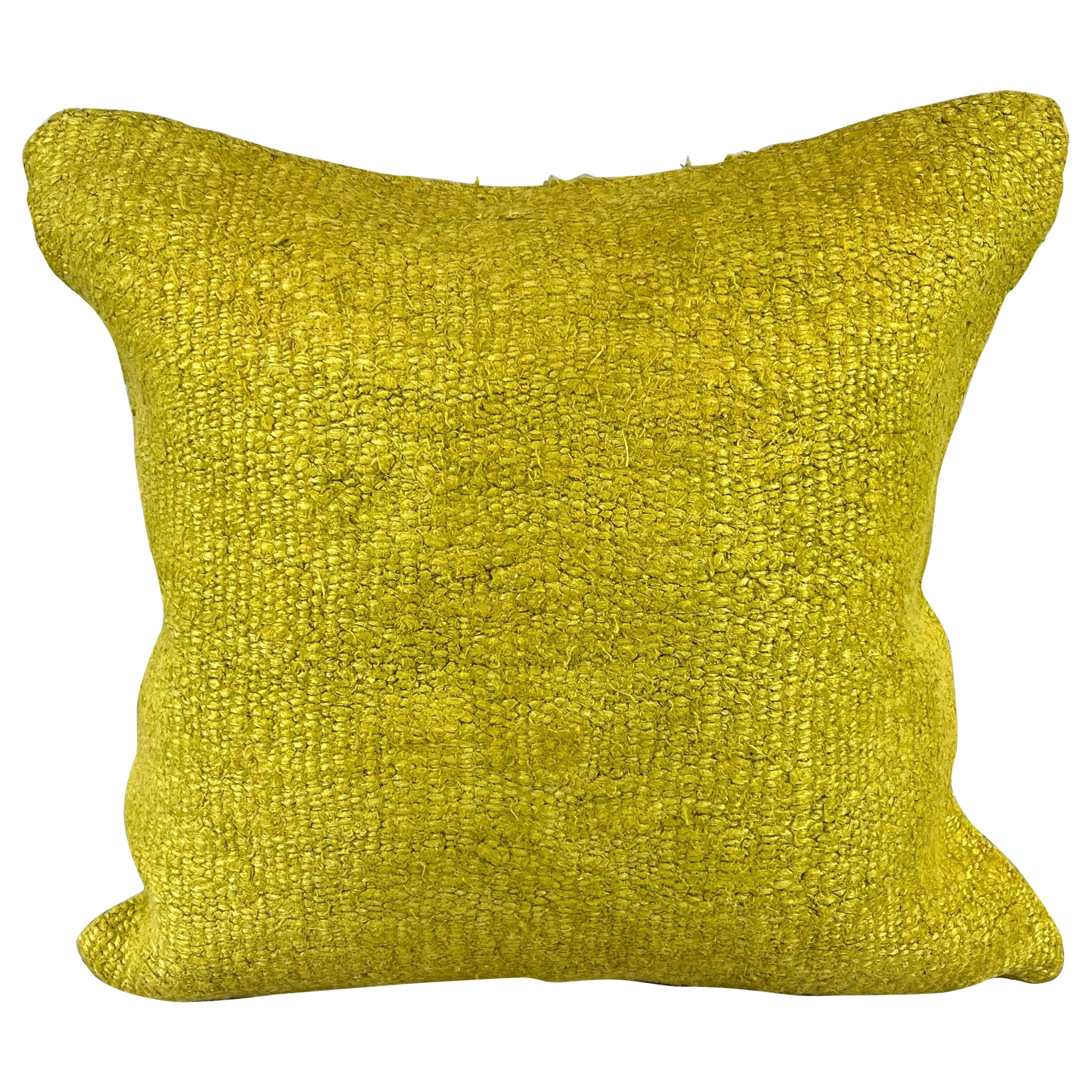 20 x 20 Hemp Kissen Türkisches Kissen Natürliches Grünes Kissen Cushion Cover #6307