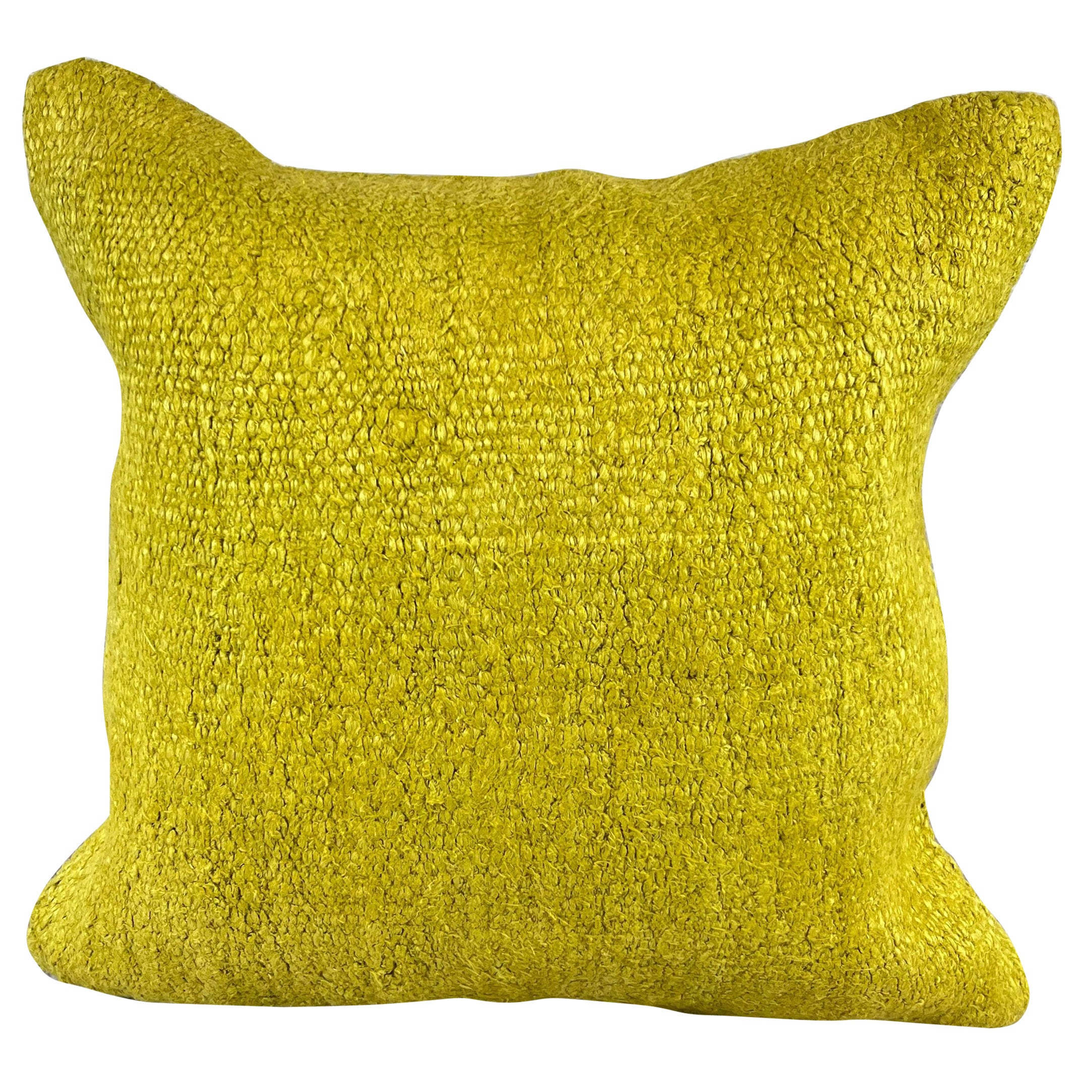20 x 20 Hemp Kissen Türkisches Kissen Natürliches Grünes Kissen Cushion Cover #6318