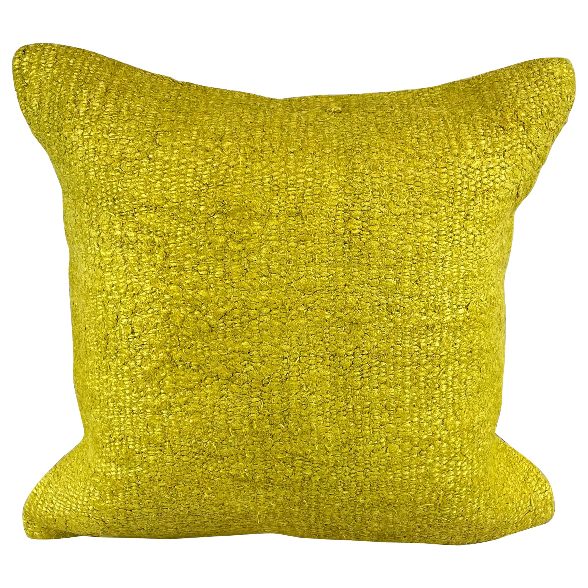 20 x 20 Hemp Kissen Türkisches Kissen Natürliches Grünes Kissen Cushion Cover #6316 im Angebot