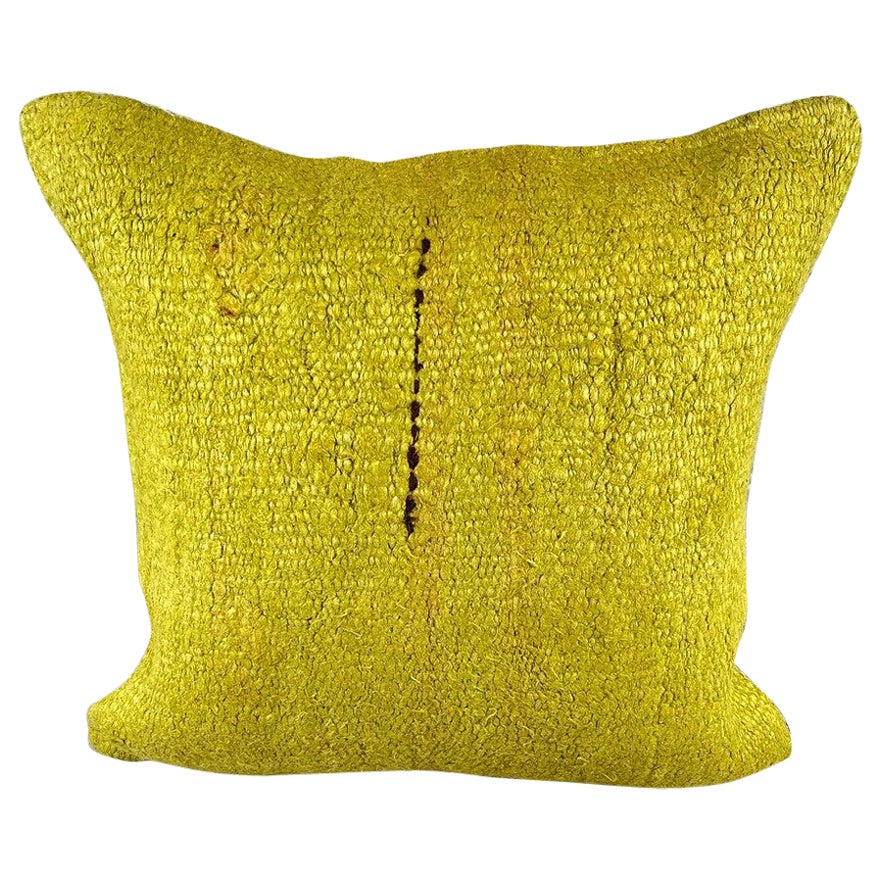20 x 20 Hemp Kissen Türkisches Kissen Natürliches Grünes Kissen Cushion Cover #6315