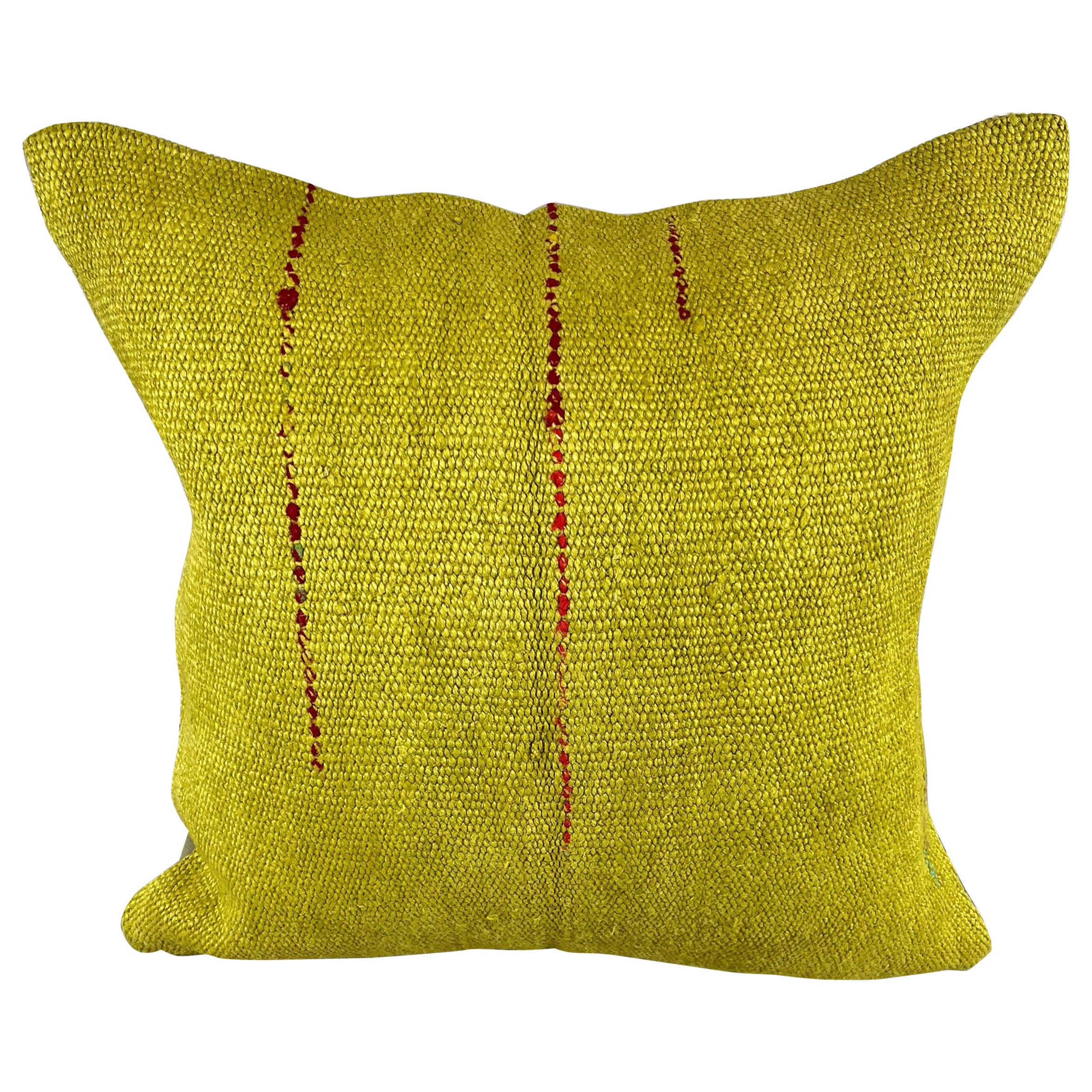 20 x 20 Hemp Kissen Türkisches Kissen Natürliches Grünes Kissen Cushion Cover #6303